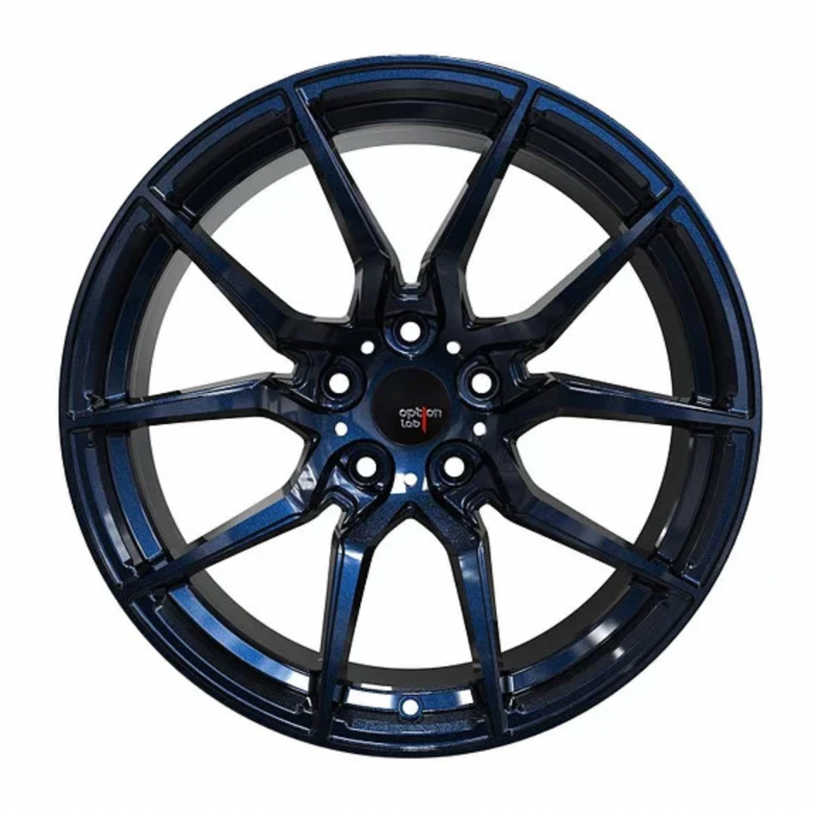 Option Lab Wheels R716 Wheel 18x8.5 5x114.3 35mm Midnight Blue